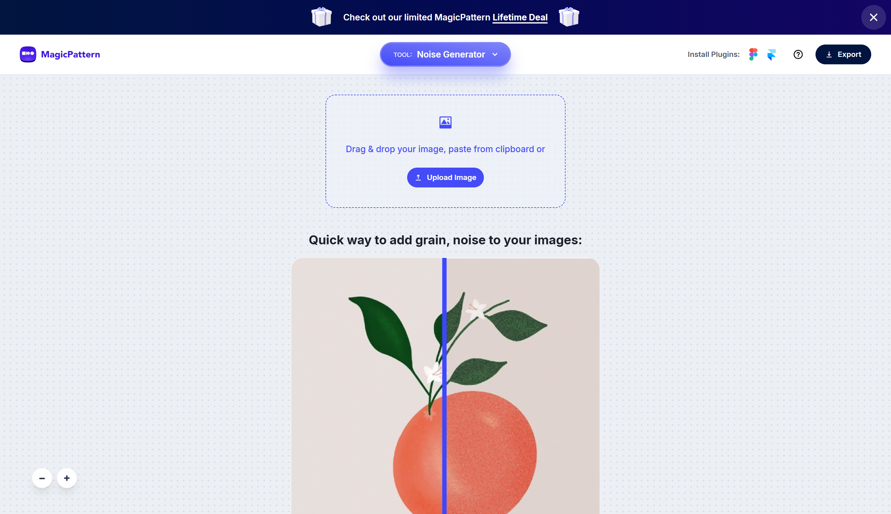Preview of Add Grain to Image