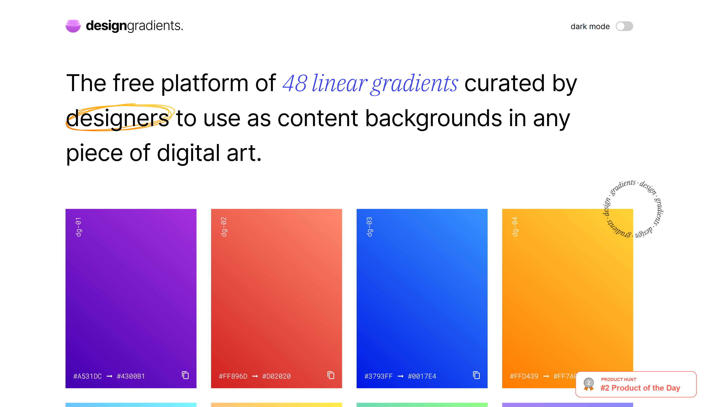 Preview of Design Gradients