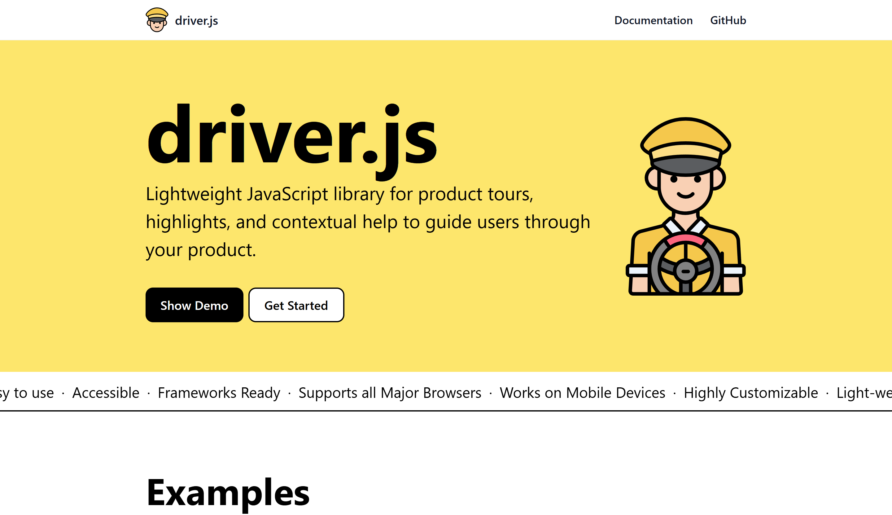 Preview of Driver.js