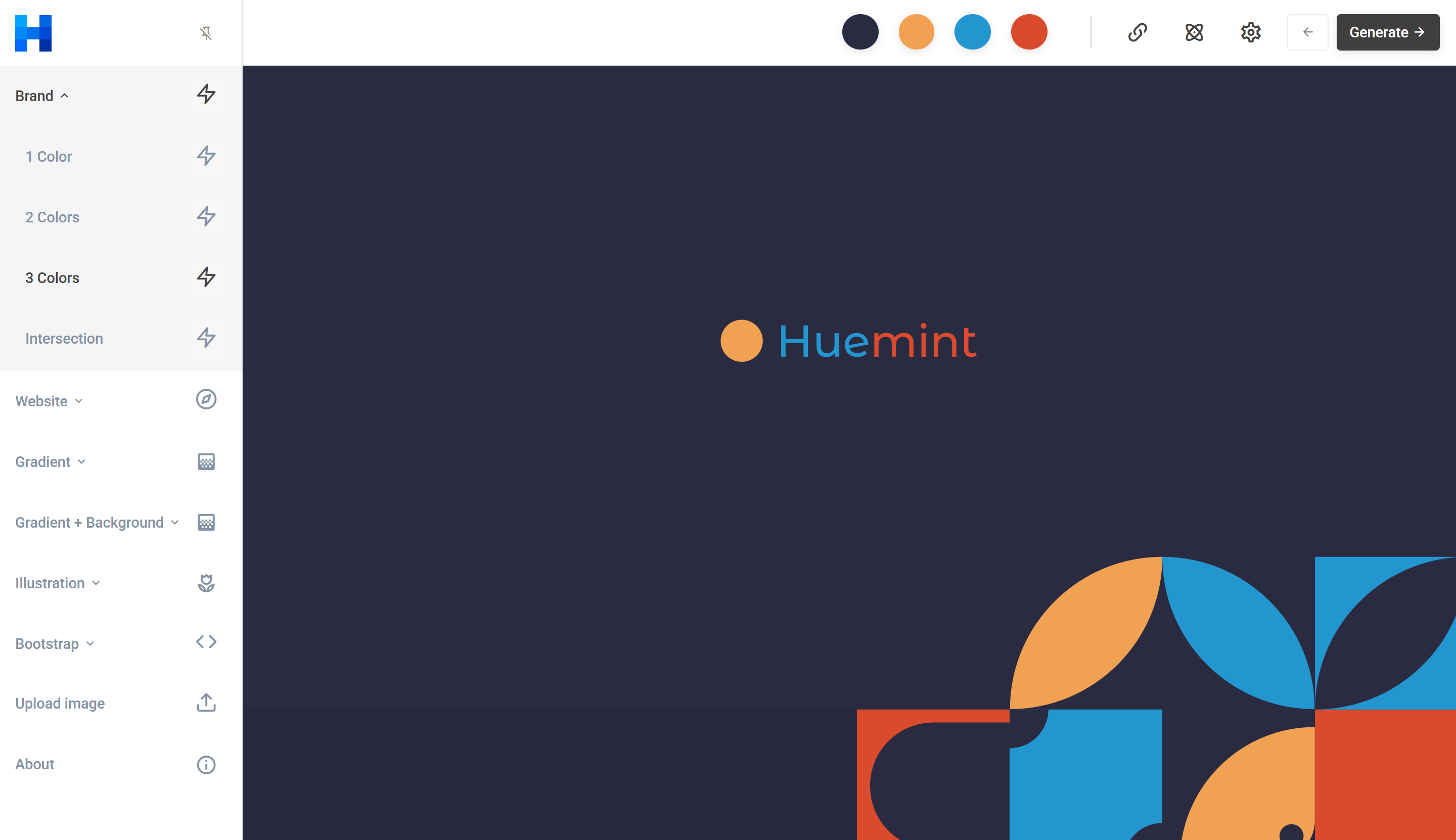 Preview of Huemint
