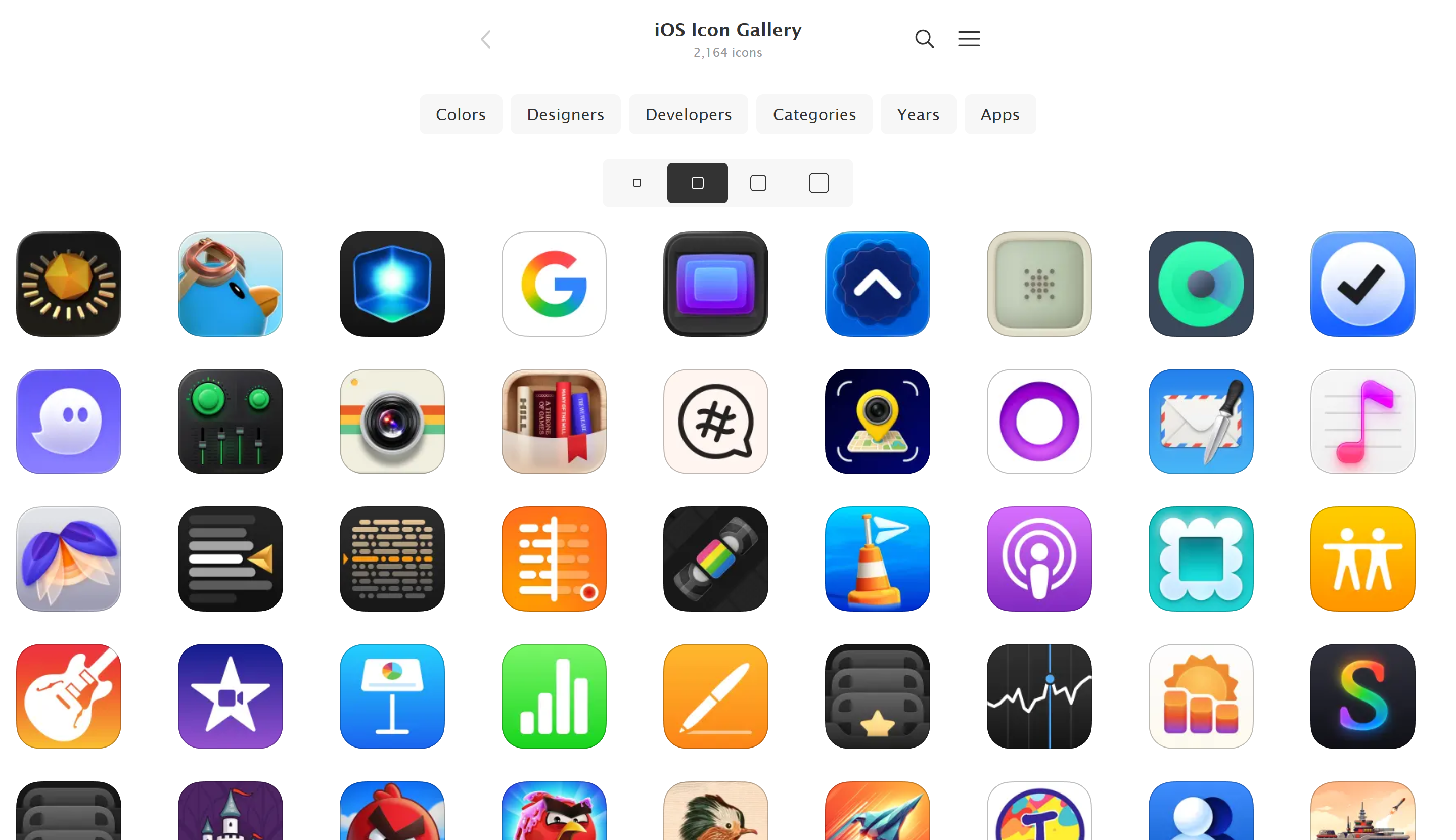 Preview of iOS Icon Gallery