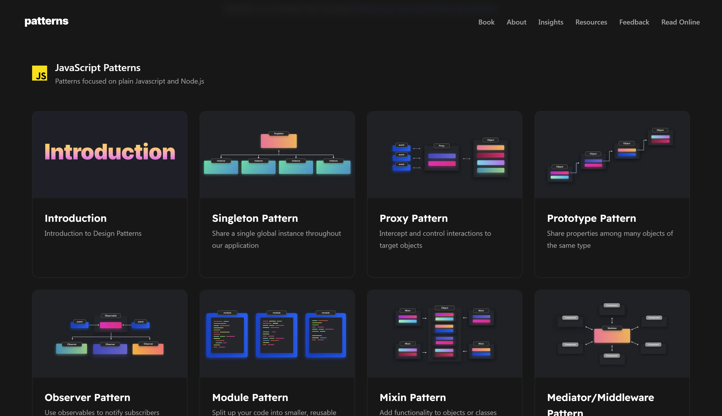 Preview of JavaScript Patterns